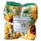 Sunflowers Anti-Pill Premium No-Sew Throw Fleece Fabric Kit (72x60)